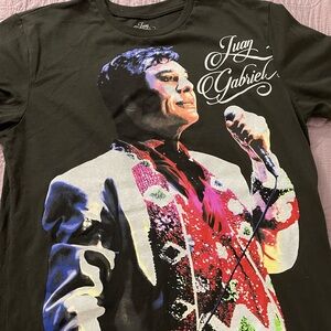 Juan Gabriel Graphic T-Shirt in Black